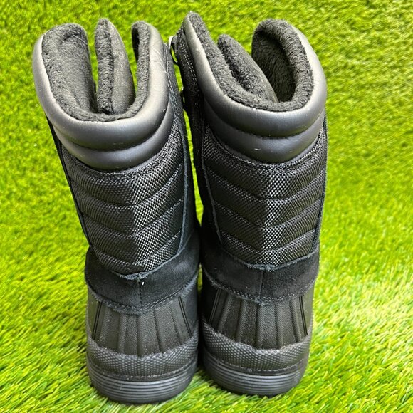 Nortiv 8 Mens Size 9 Black Outdoor Insulated Waterproof Work Winter Snow Boots main image 6